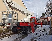 MAN bucket truck BISON TKA 35