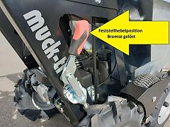 Bremse, Feststellbremse, Handbremse, Minidumper, Muck-Truck