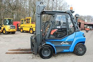 Linde H 60 D , Hafenklammer , Nur 7050 Stunden