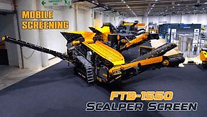Fabo FTB 1550 Scalping Screen With Apron Feeder | Ready in Stock